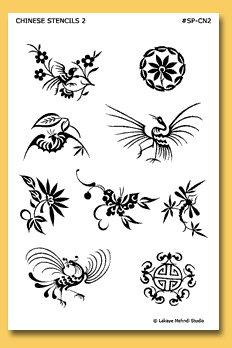 Plantilla para tatuajes de henna